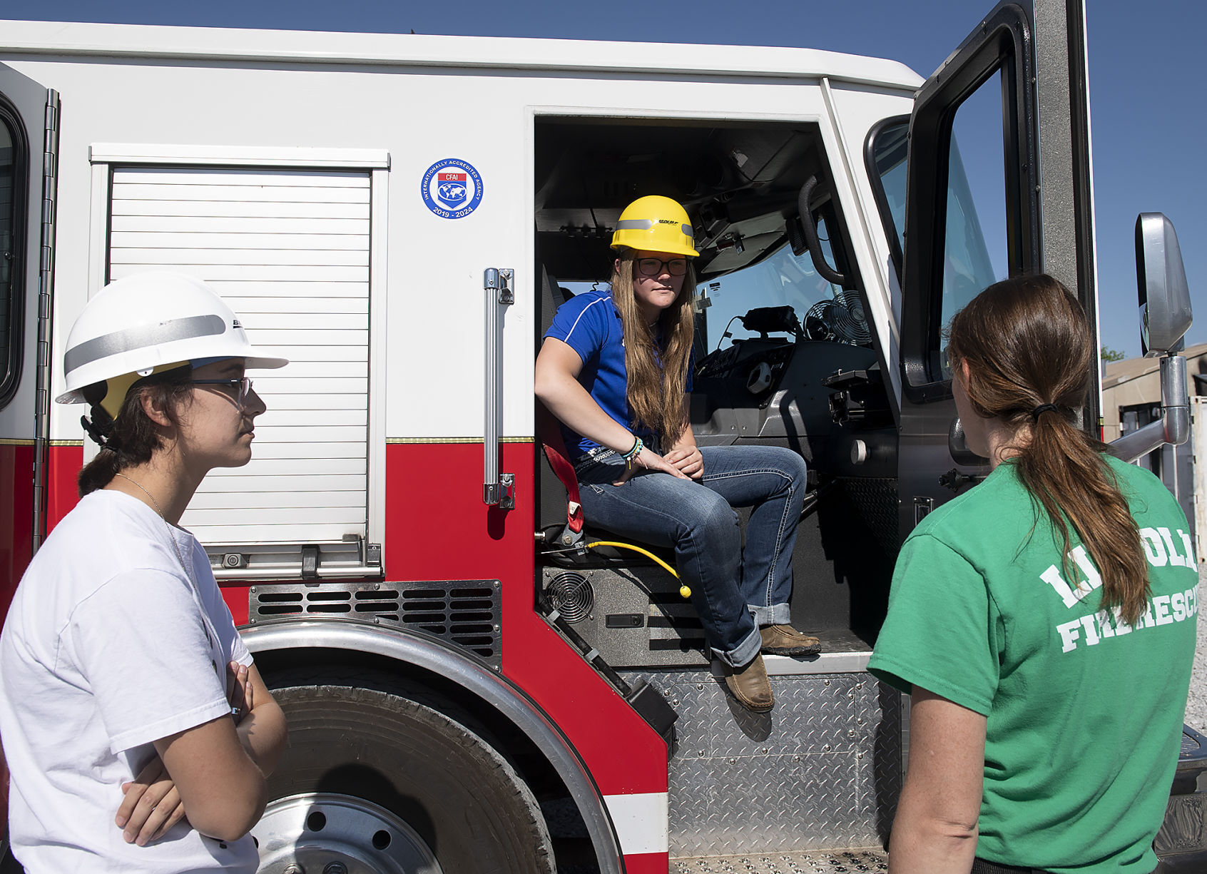 Alliance wrestling visits Lincoln Fire and Rescue